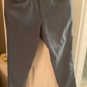 Men’s ABC Classic-Fit 5 Pocket Pant  Warpstreme 32 inches x 28 inseam (blue)